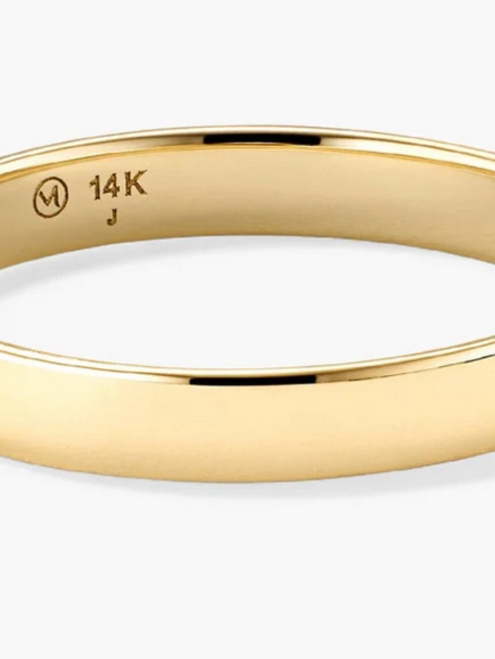 Bold Stacker 14K solid Gold - Picture 2 of 14